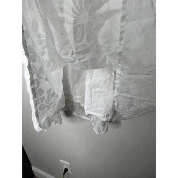 Altar'd‎ State White Floral Babdydoll Dress Large - Picture 8 of 9